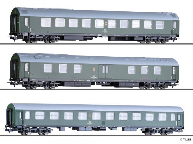 Set of 3 Salonwagen of East German  government train (Set 4)<br /><a href='images/pictures/Sachsenmodelle/70048-HM.jpg' target='_blank'>Full size image</a>